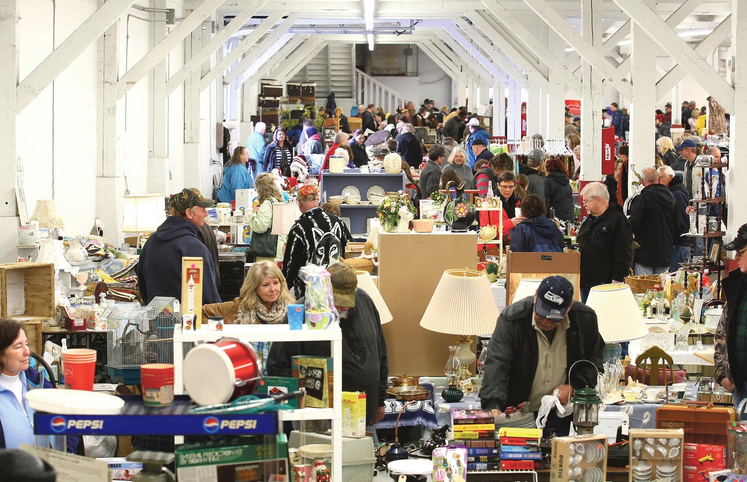FILE PHOTO — Spring Community Garage Sale at the Southwest Washington Fairgrounds